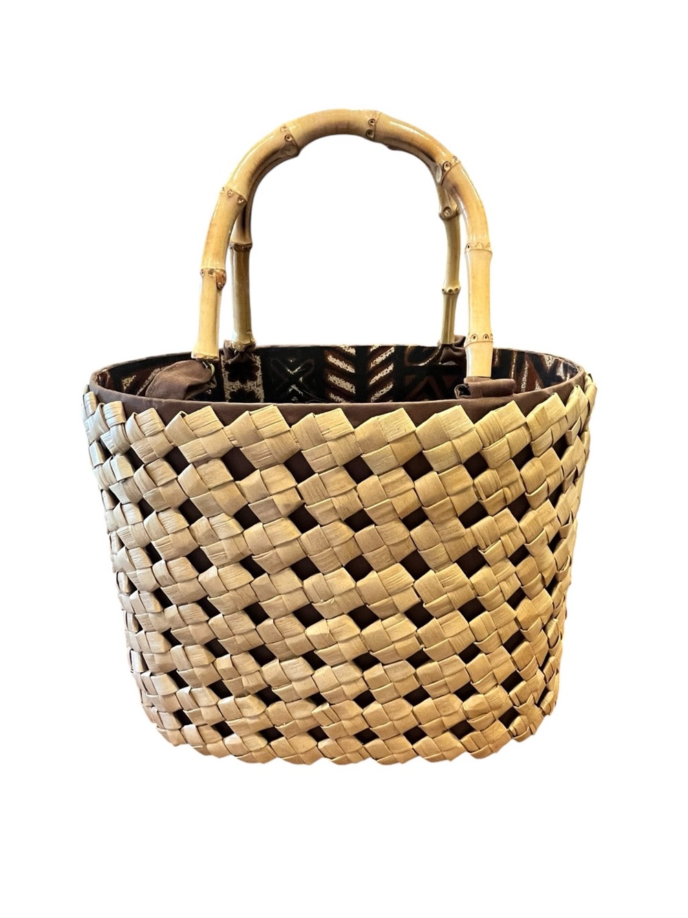 HALE MANUCRAFT Hawaiian Straw Bag